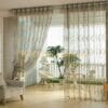 Rèm vải von mỏng phòng khách tại Đà Nẵng