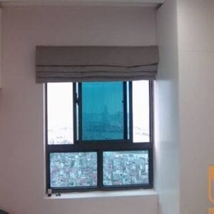 rèm vải roman màu ghi tại đà nẵng