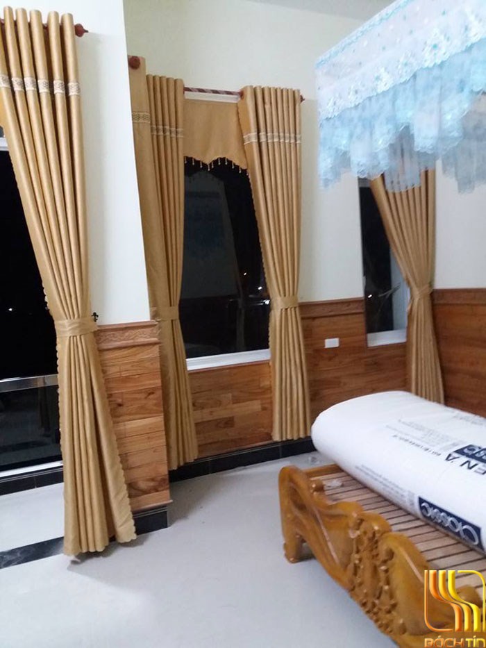 Màn cửa trơn màu bố cách nhiệt tốt tại Đà Nẵng