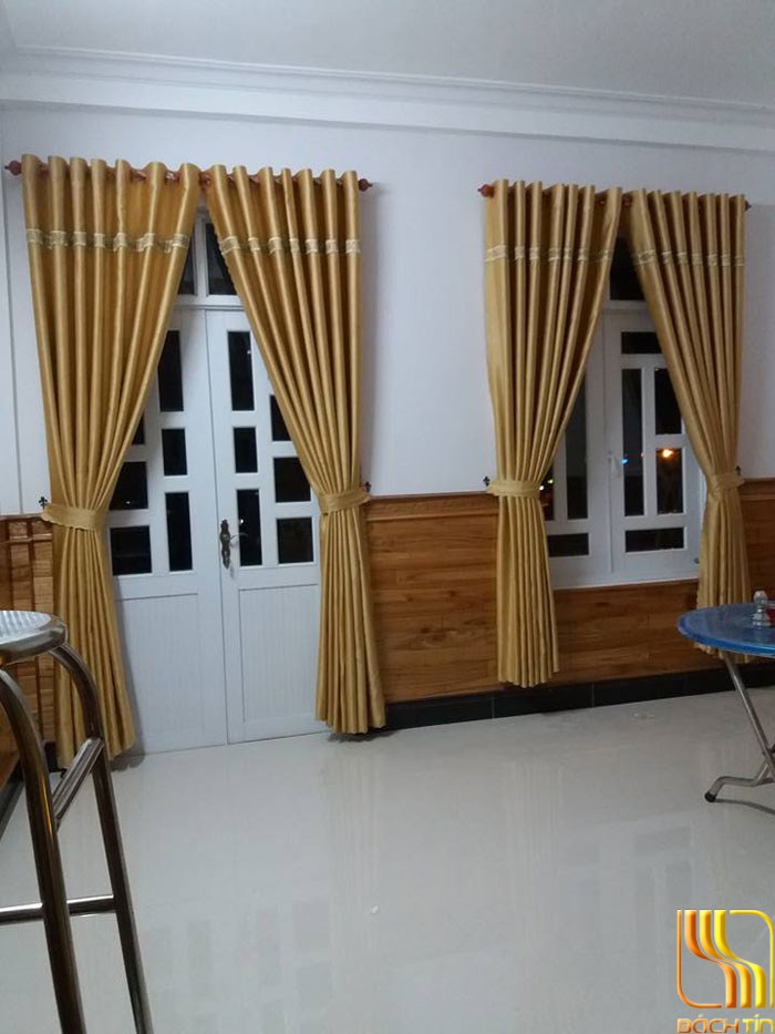 Màn cửa trơn màu bố cách nhiệt tốt tại Đà Nẵng