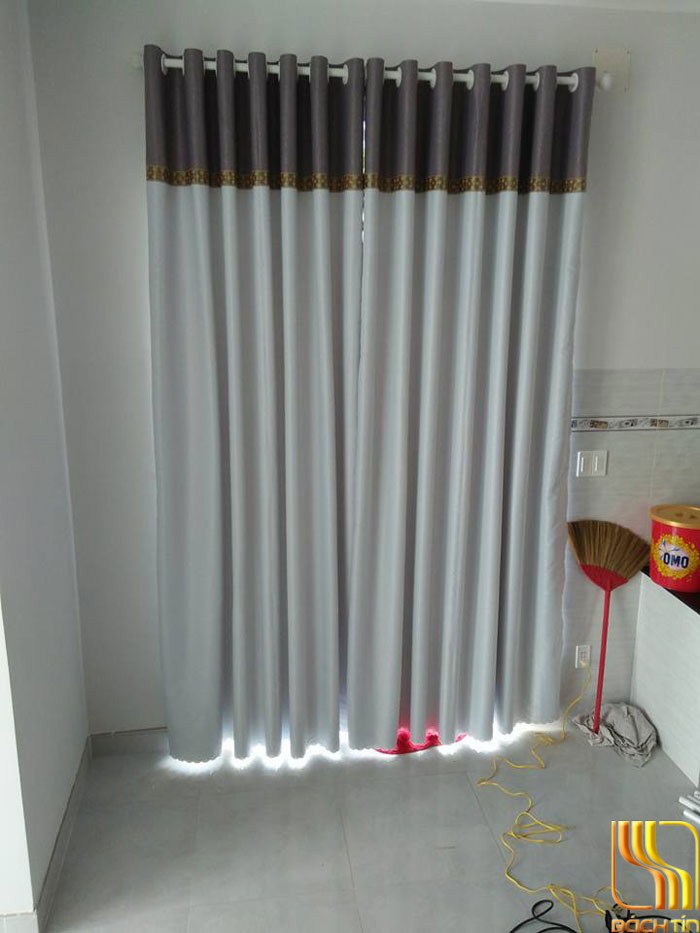 Màn vải phòng khách phối màu đẹp tại Đà Nắng