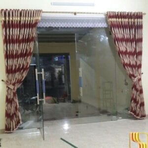 rèm cửa sổ hoa lượn sóng bắt mắt ở Đà Nẵng