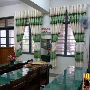 Rèm cửa sổ sọc ngang màu xanh tại Đà Nẵng