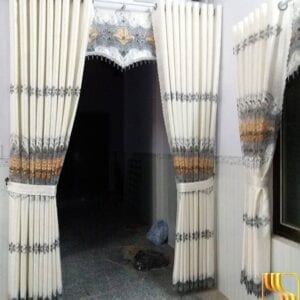 Rèm cửa trang trí hoa đẹp tại Đà Nẵng