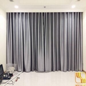 rèm cửa trung cư lắp ray âm trần thạch cao ở Đà Nẵng