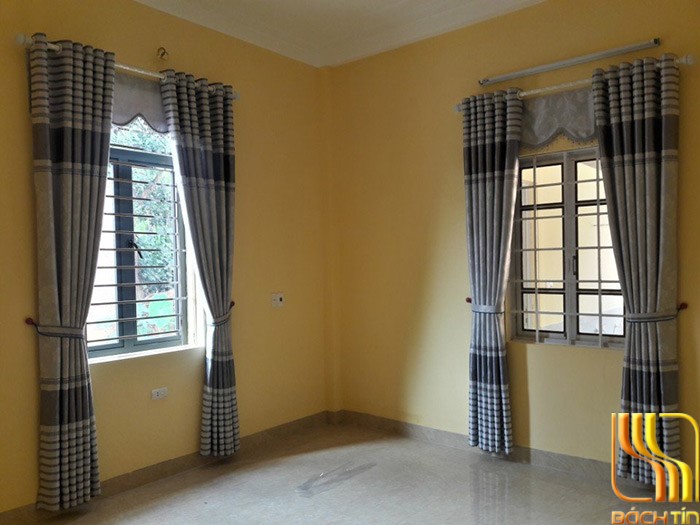 rèm vải gấm hoa phòng ngủ ở Đà Nẵng
