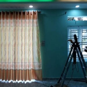 rèm vải giá rẻ trơn mịn ở Đà Nẵng